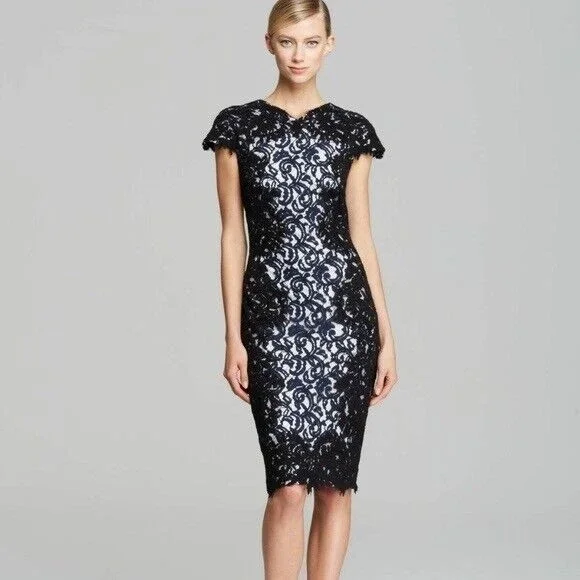 long sleeve dress knee length Knee Length Chiffon Wholesale Wedding Guest Dresses With Long Sleeves main image 1